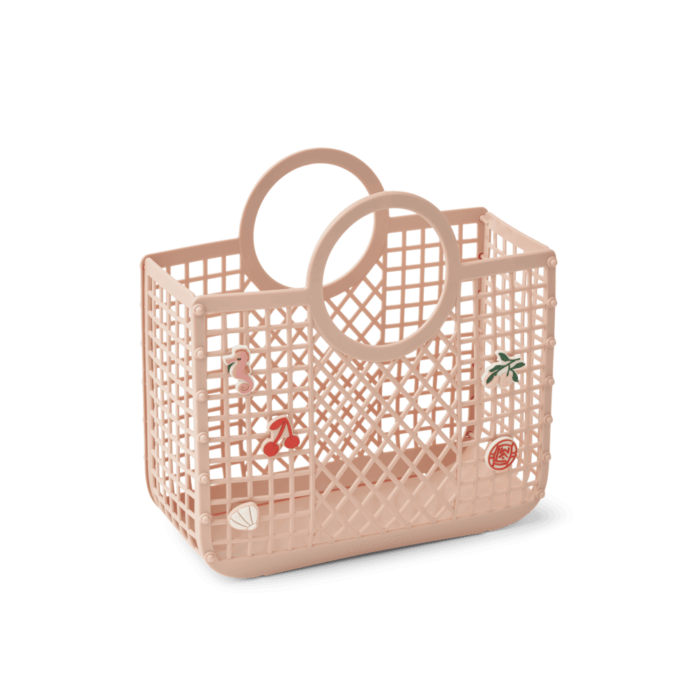 Liewood Samantha Basket With Charms - Rose