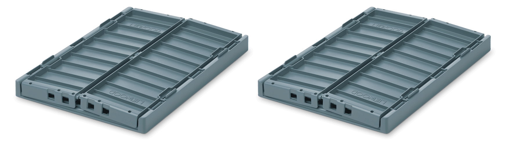 Liewood Weston Storage Box M - Whale Blue