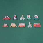 Load image into Gallery viewer, Londji Pocket Puzzle Petit Voyage Vehicles
