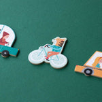Load image into Gallery viewer, Londji Pocket Puzzle Petit Voyage Bike
