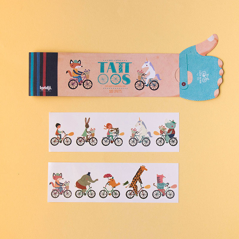 Londji Tattoo Hands - Bikes