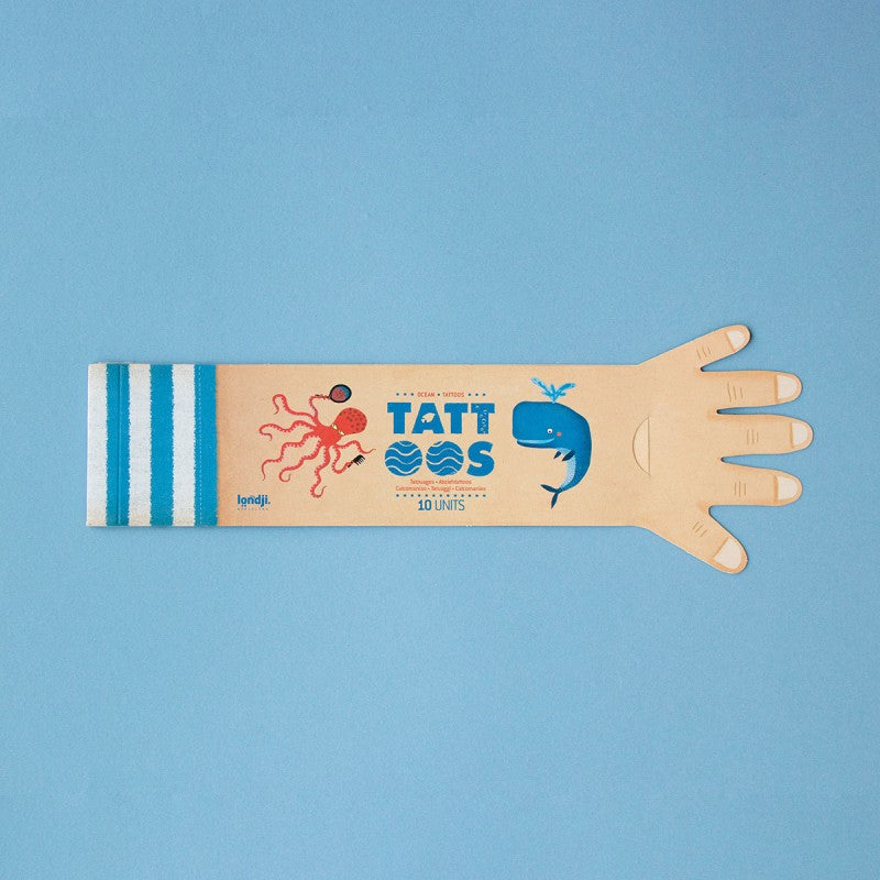 Londji Tattoo Hands - Ocean