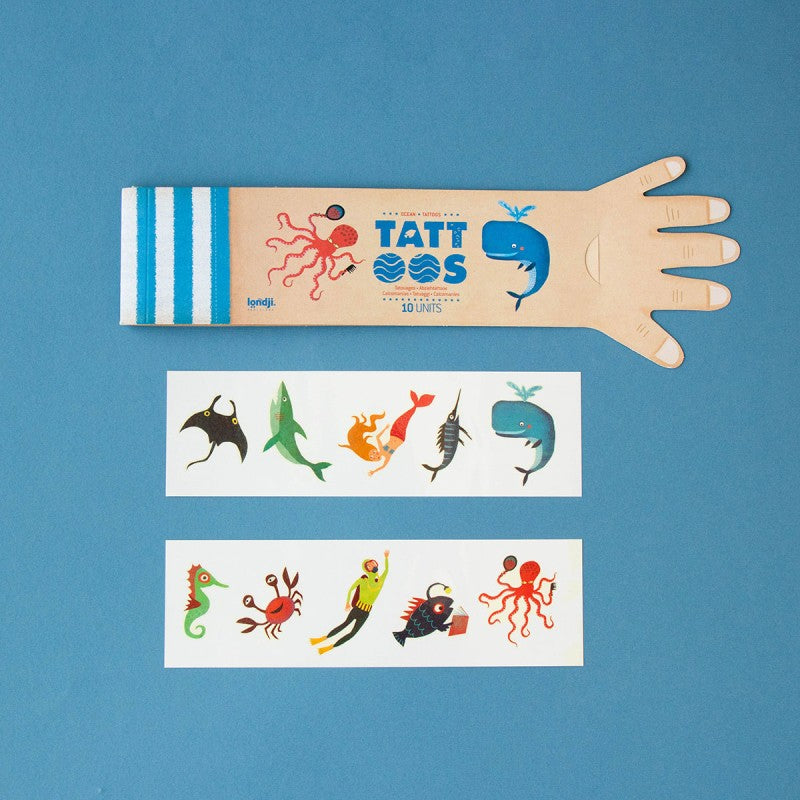 Londji Tattoo Hands - Ocean