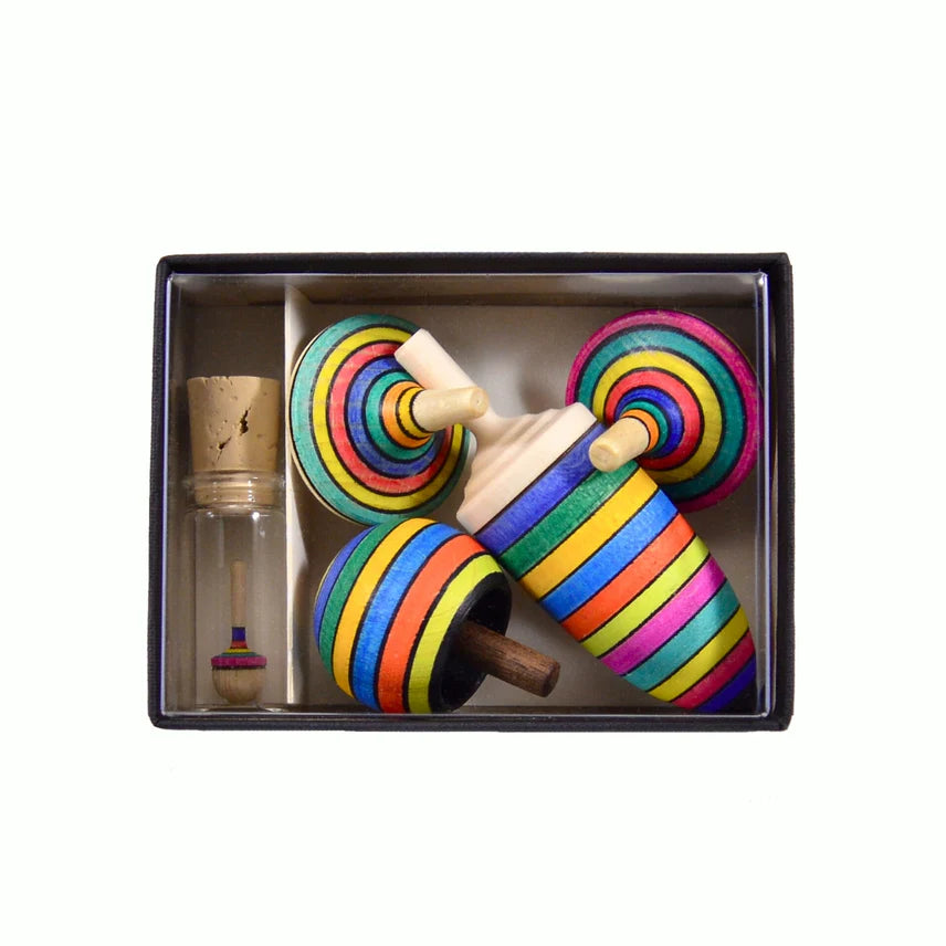 Mader Spinning Top Learning Set Striped