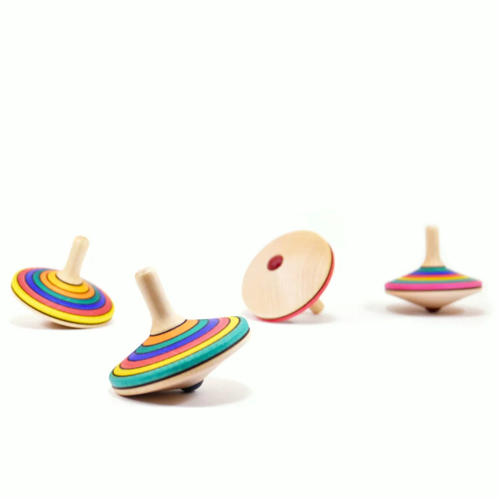 Mader Striped Sprint Spinning Top