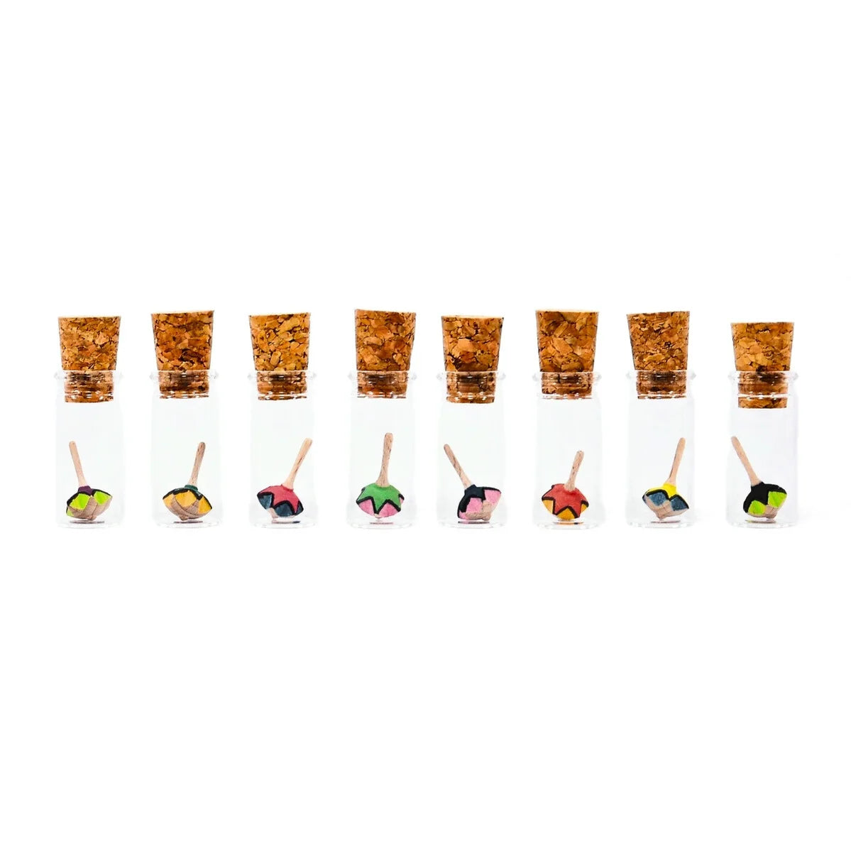 Mader Miniature Spinning Top in Glass Star