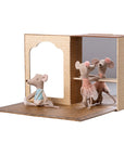 Maileg Ballet Mice Dance Studio Little Sister and Brother