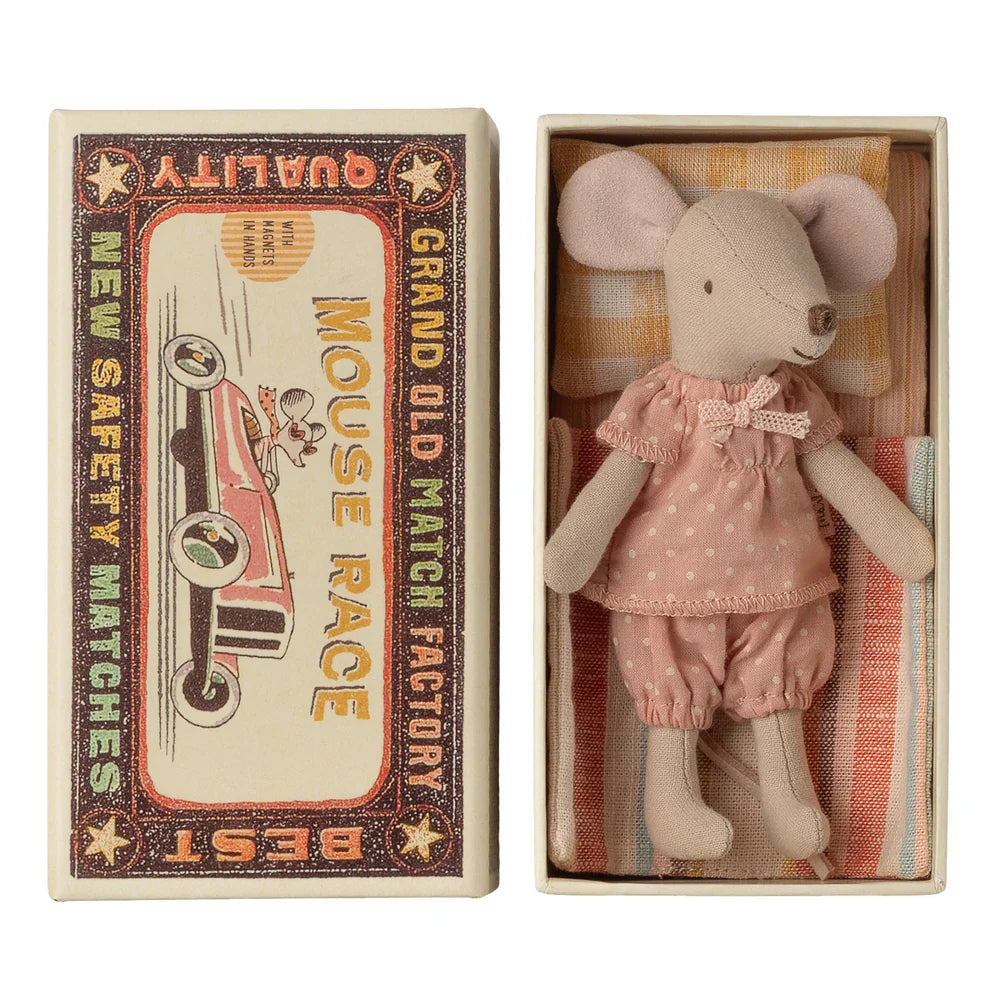 Maileg Big Sister Mouse in Matchbox