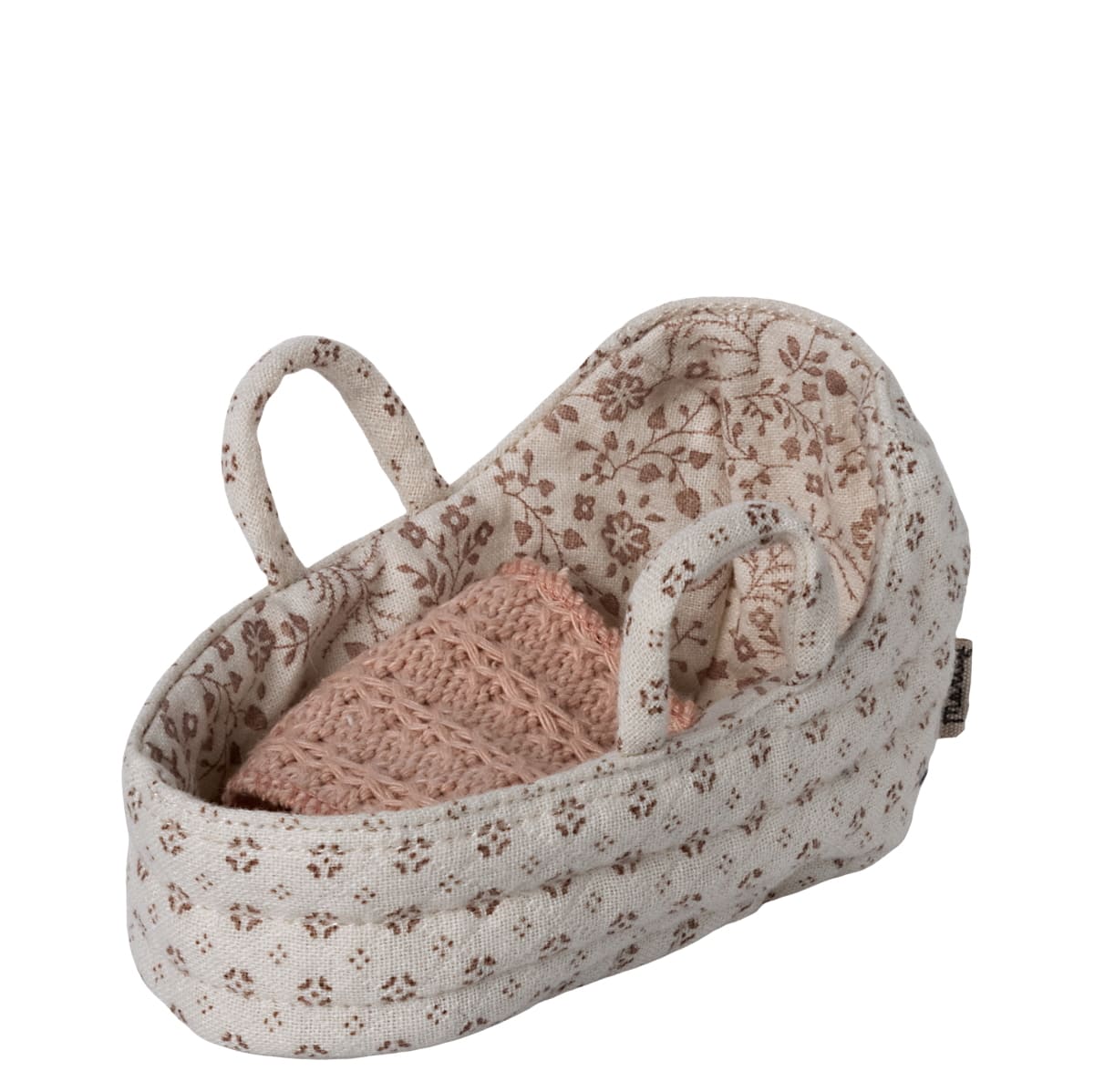 Maileg Carry Cot Baby Mouse