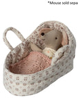 Maileg Carry Cot Baby Mouse