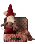 Maileg Christmas Mouse Baby in Suitcase