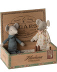 Maileg Grandma and Grandpa Mice in Box