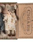 Maileg Grandma and Grandpa Mice in Box