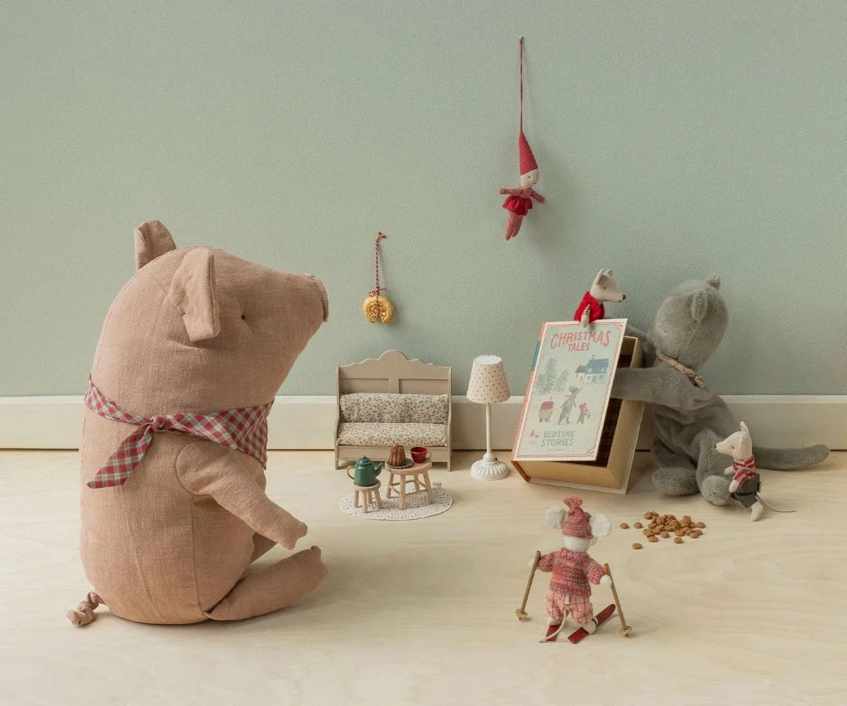 Maileg Lace Rug Mouse