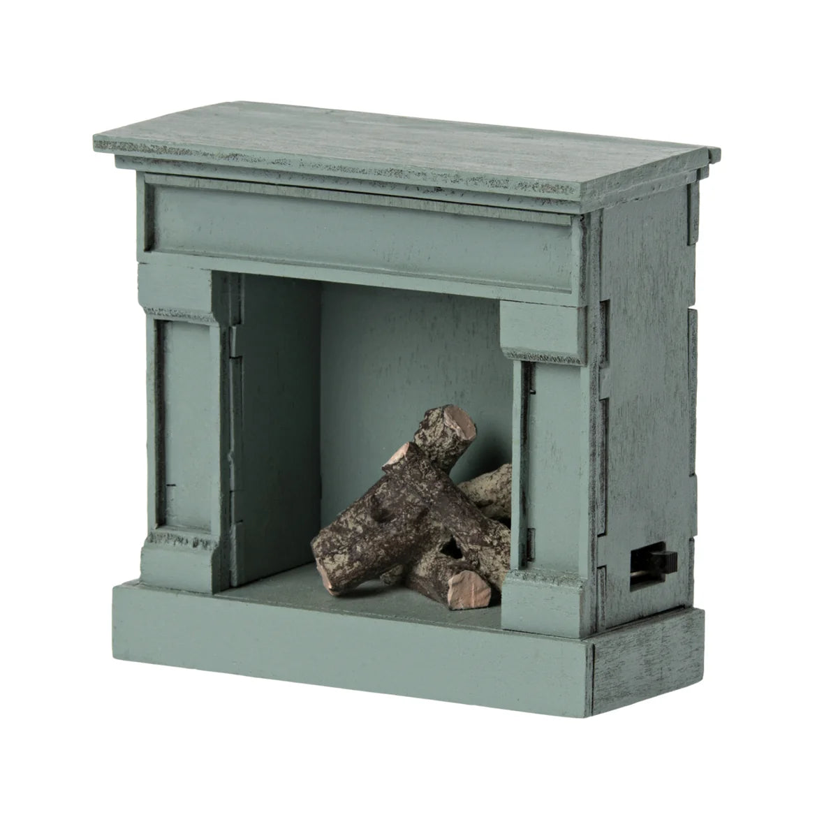 Maileg Miniature Fireplace Blue