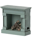 Maileg Miniature Fireplace Blue