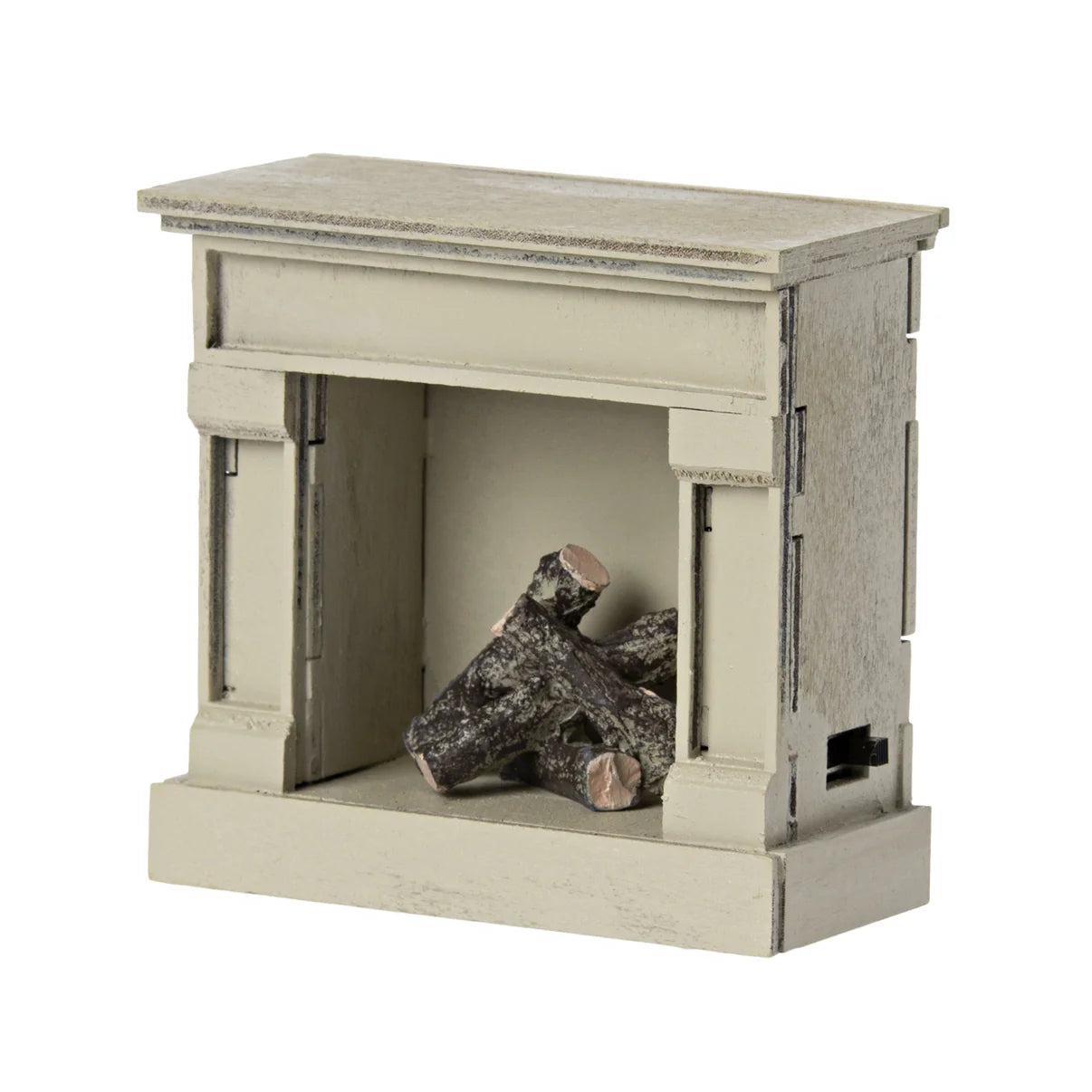 Maileg Miniature Fireplace Off-White