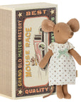 Maileg Mouse Big Sister Brown in box