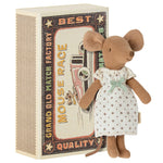 Load image into Gallery viewer, Maileg Mouse Big Sister Brown in box
