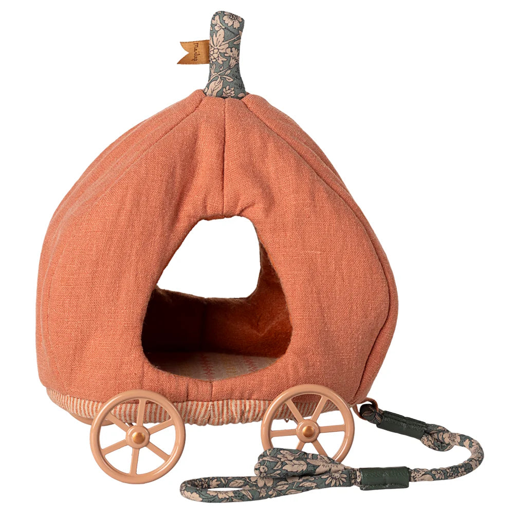 Maileg Pumpkin Carriage Mouse