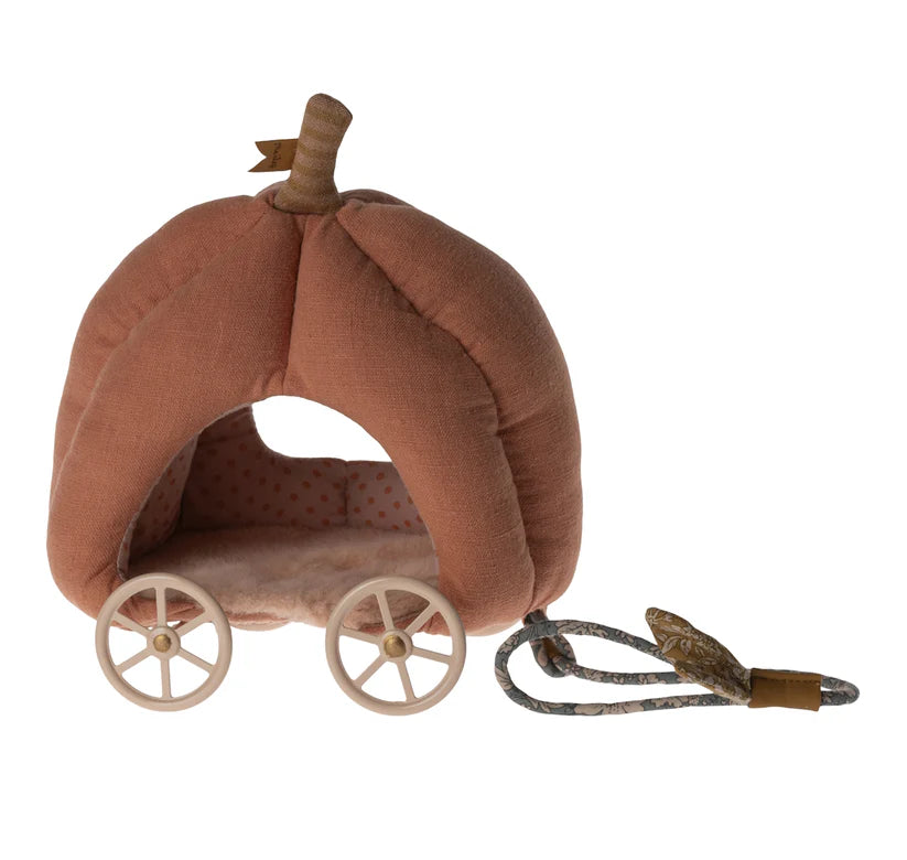 Maileg Pumpkin Carriage Mouse