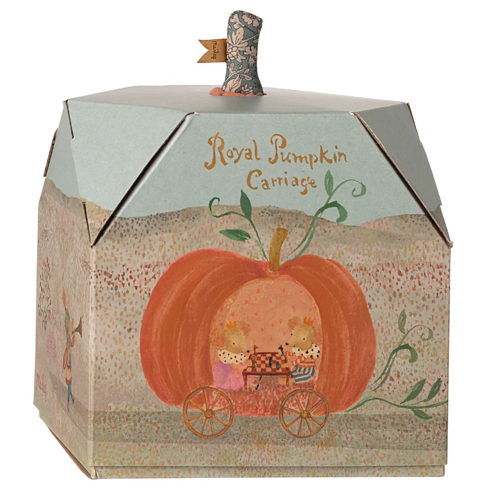 Maileg Pumpkin Carriage Mouse