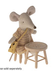 Maileg Table And Stool Set Mouse