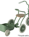 Maileg Tricycle Trailer Mouse Green