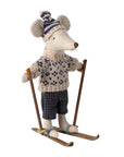 Maileg Winter Mouse Dad Ski Set 2024