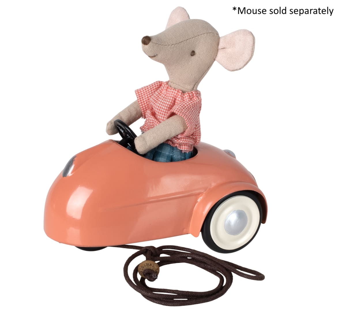 Maileg Mouse Car coral