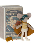 Maileg Super Hero Mouse in Matchbox