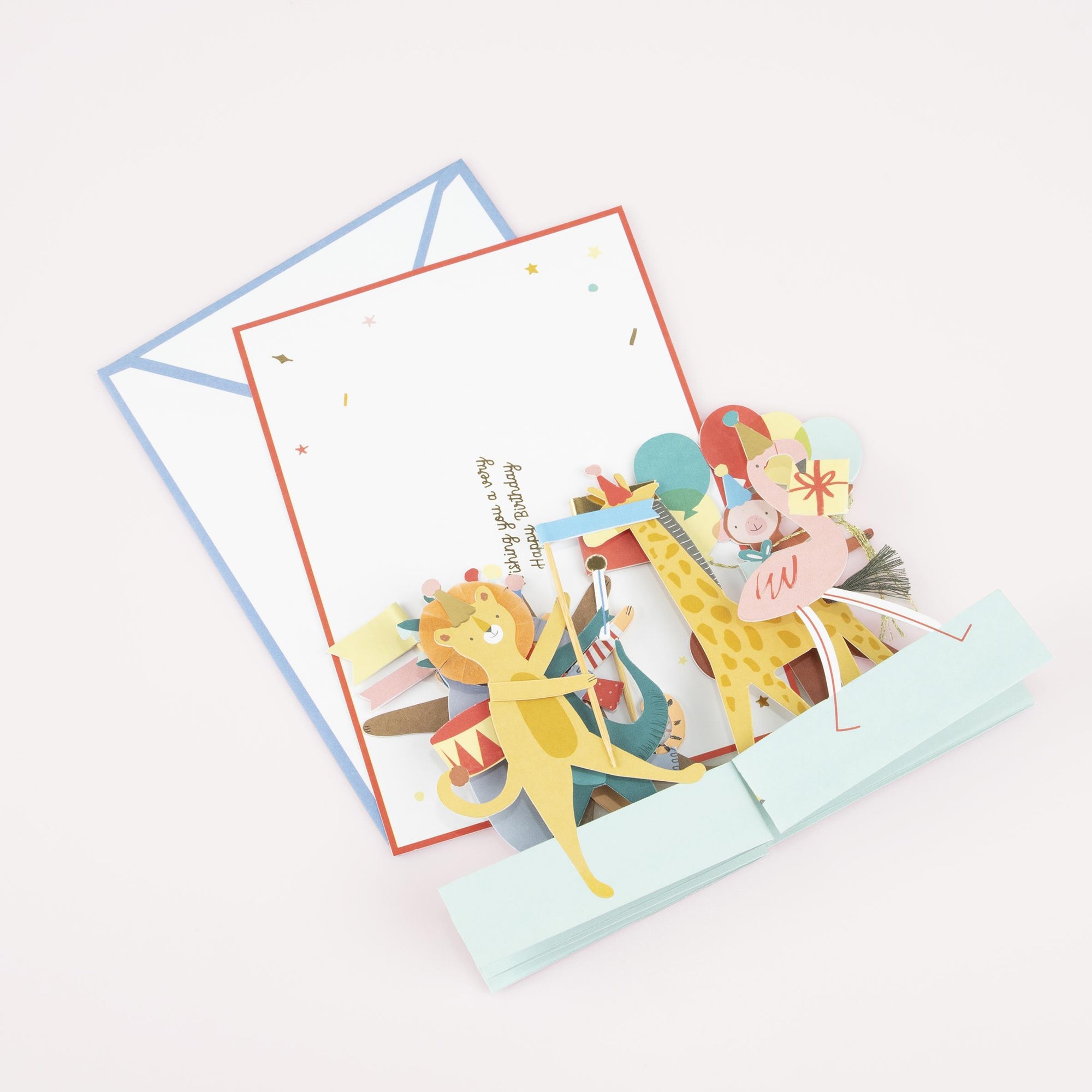 Meri Meri Animal Parade Concertina Card