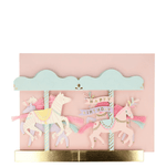 Load image into Gallery viewer, Meri Meri Carousel Stand-Up Birthday Card

