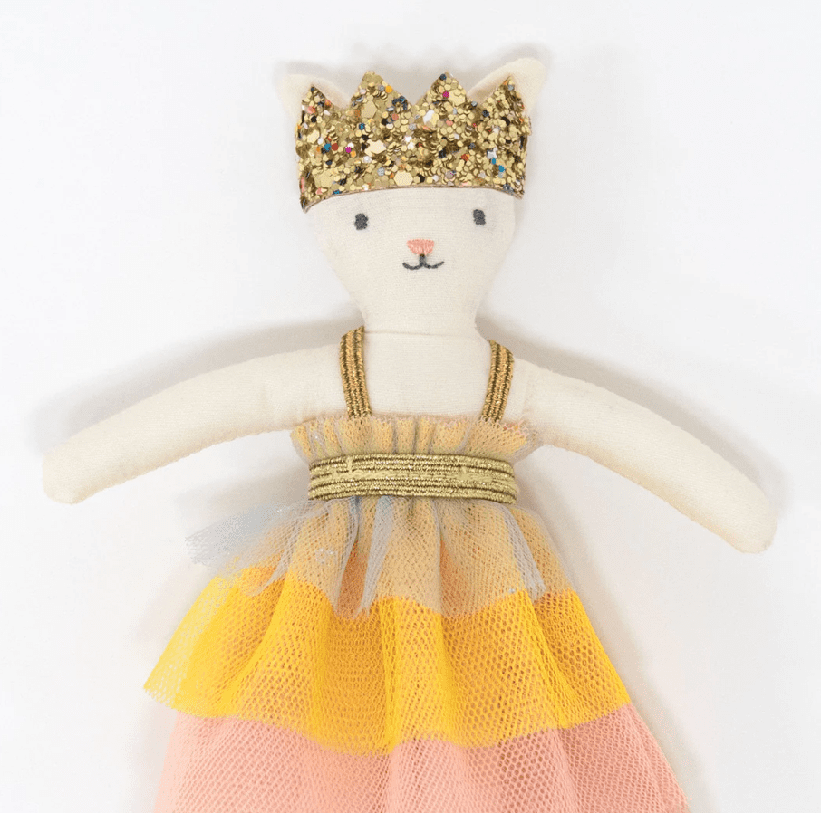 Meri Meri Castle & Princess Cat Mini Suitcase Doll