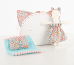 Load image into Gallery viewer, Meri Meri Floral Kitty Mini Suitcase Doll
