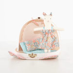 Load image into Gallery viewer, Meri Meri Floral Kitty Mini Suitcase Doll
