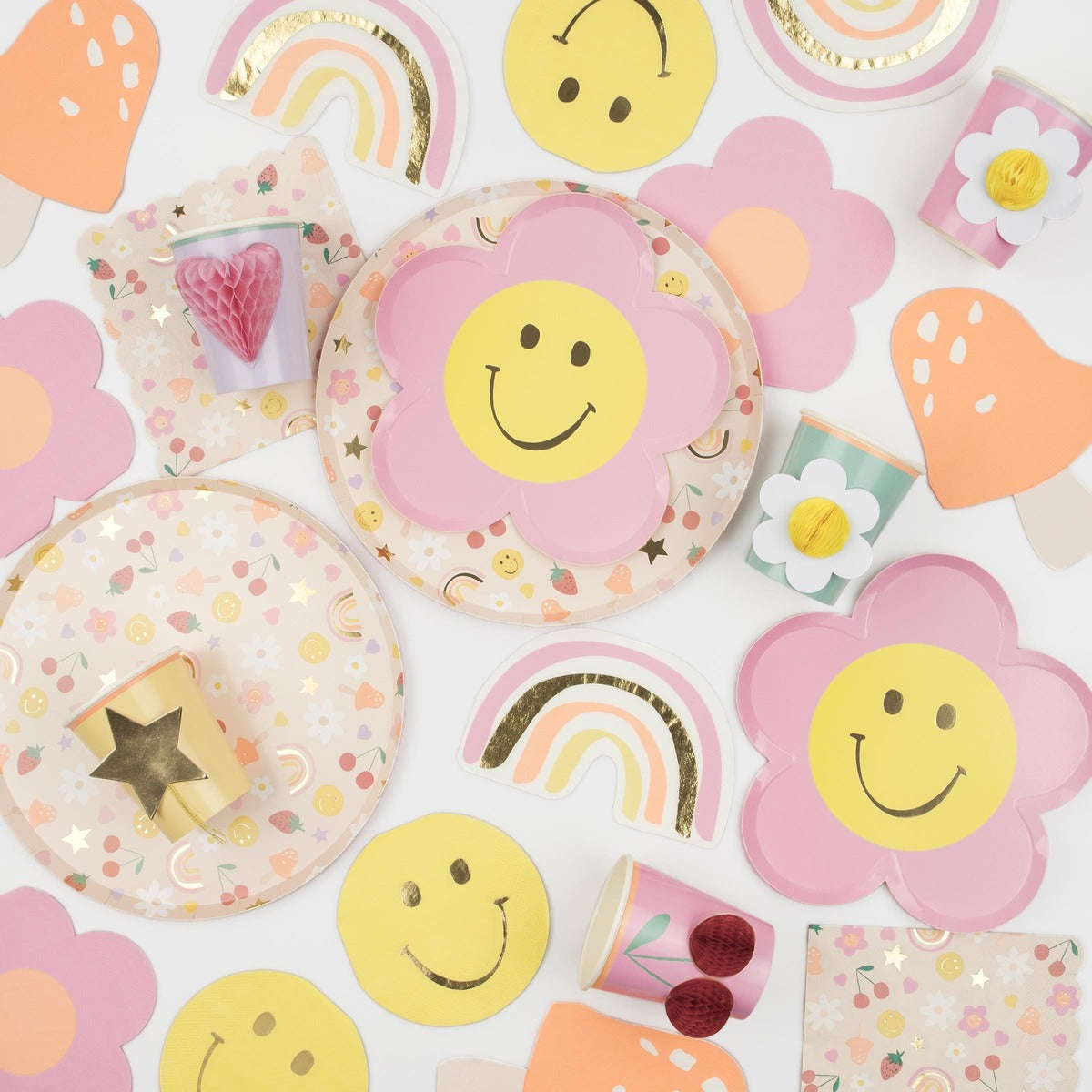 Meri Meri Happy Icons Shaped Party Napkins