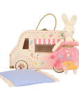 Meri Meri Ice Cream Van Bunny Mini Suitcase Doll