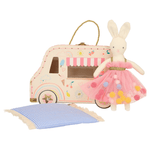 Load image into Gallery viewer, Meri Meri Ice Cream Van Bunny Mini Suitcase Doll
