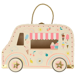 Load image into Gallery viewer, Meri Meri Ice Cream Van Bunny Mini Suitcase Doll
