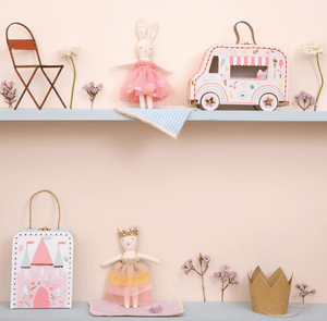 Meri Meri Ice Cream Van Bunny Mini Suitcase Doll