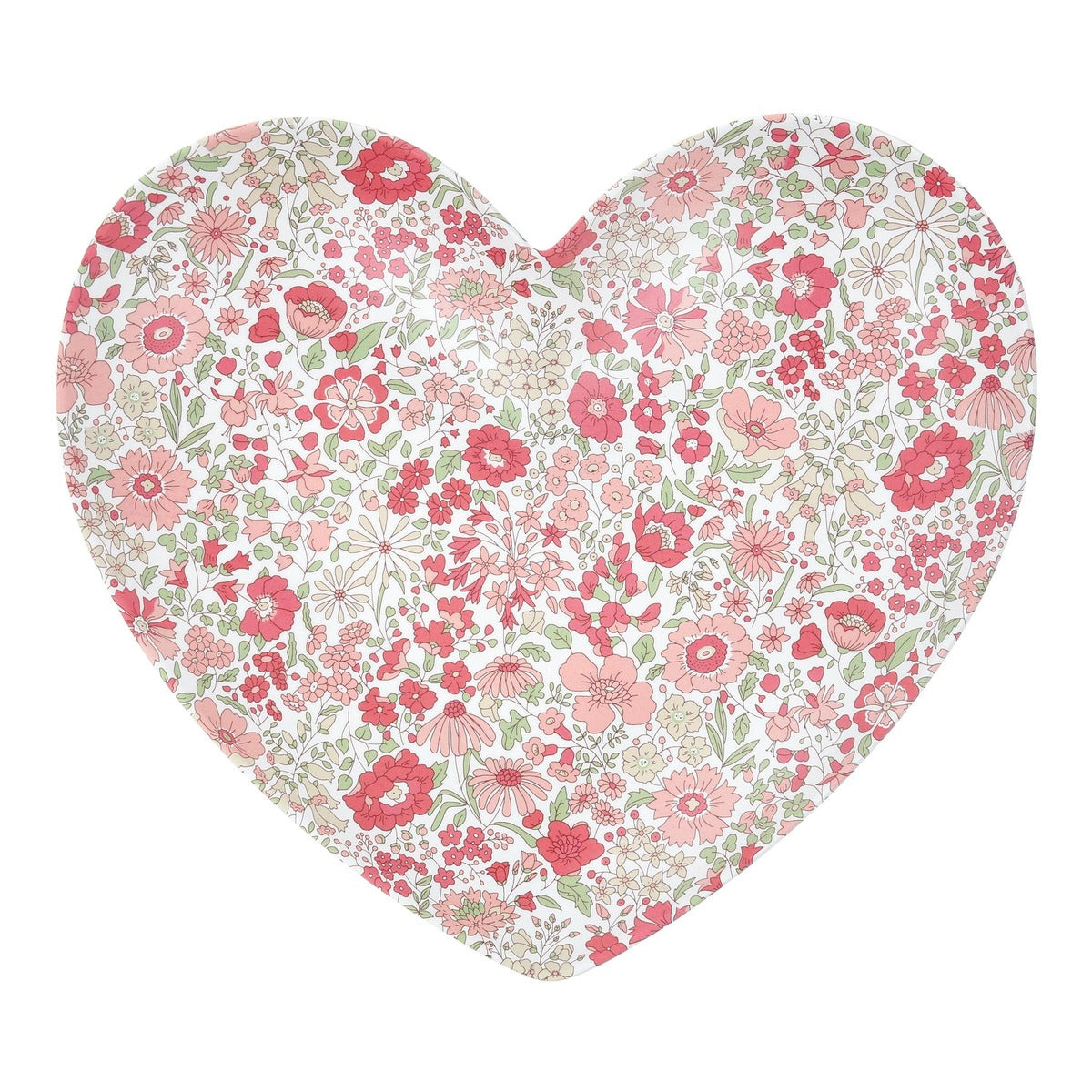 Meri Meri x Liberty Mixed Set Reusable Heart Plates