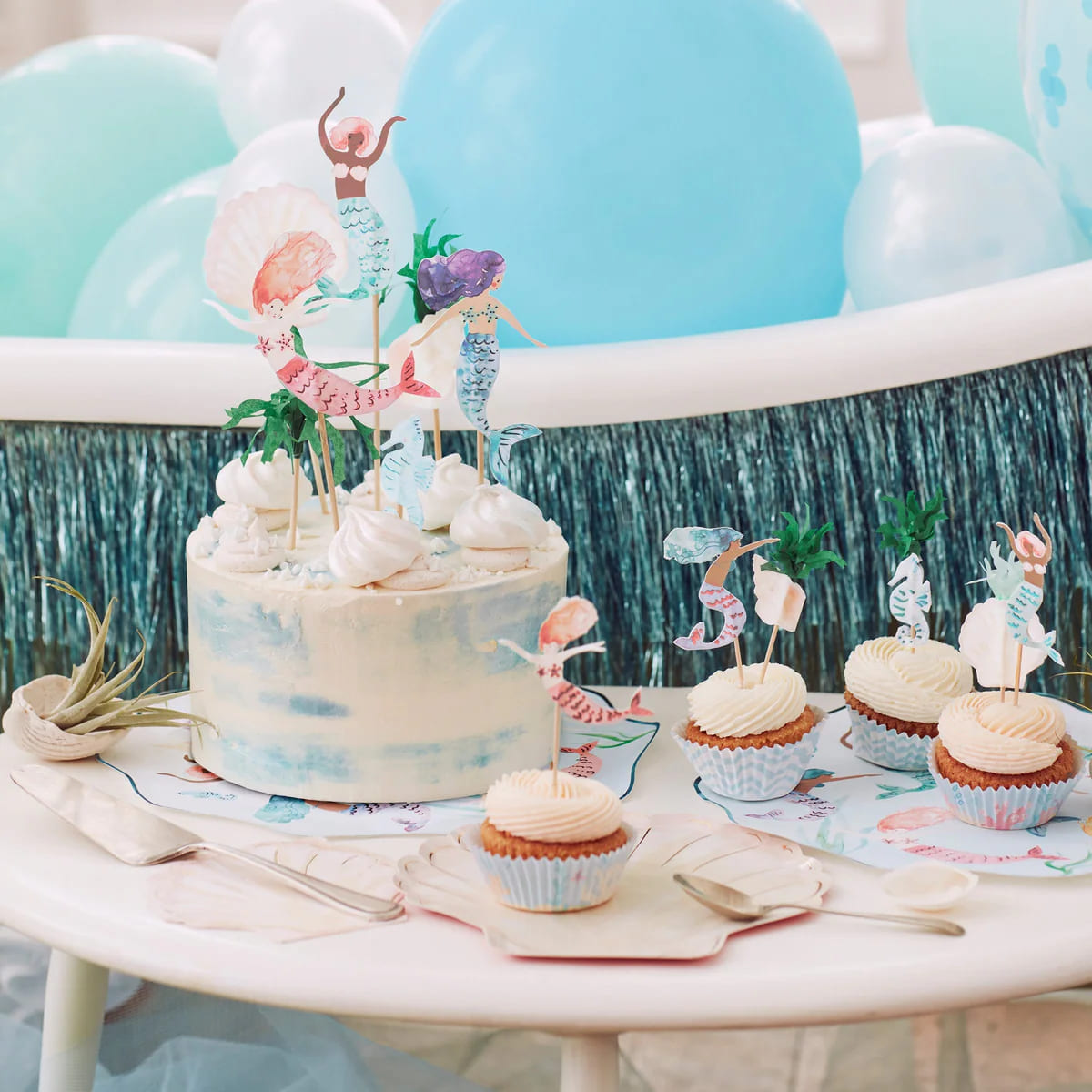 Meri Meri Mermaid Cake Topper