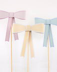  Meri Meri Pastel Bow Cake Topper