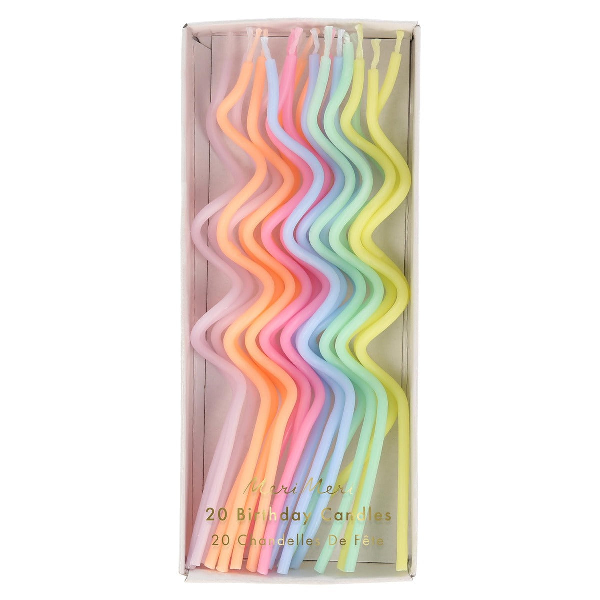 Meri Meri Pastel Swirly Candles