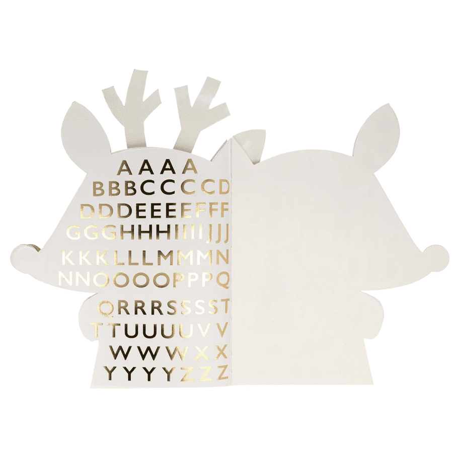 Meri Meri Reindeer Sticker Sketch Book