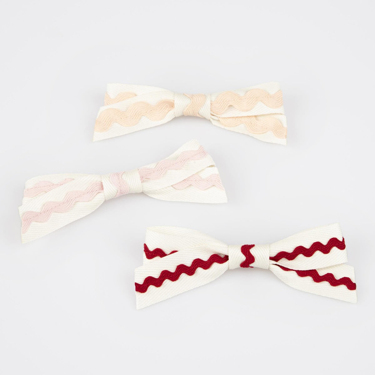 Meri Meri Ric Rac Bow Hair Clips