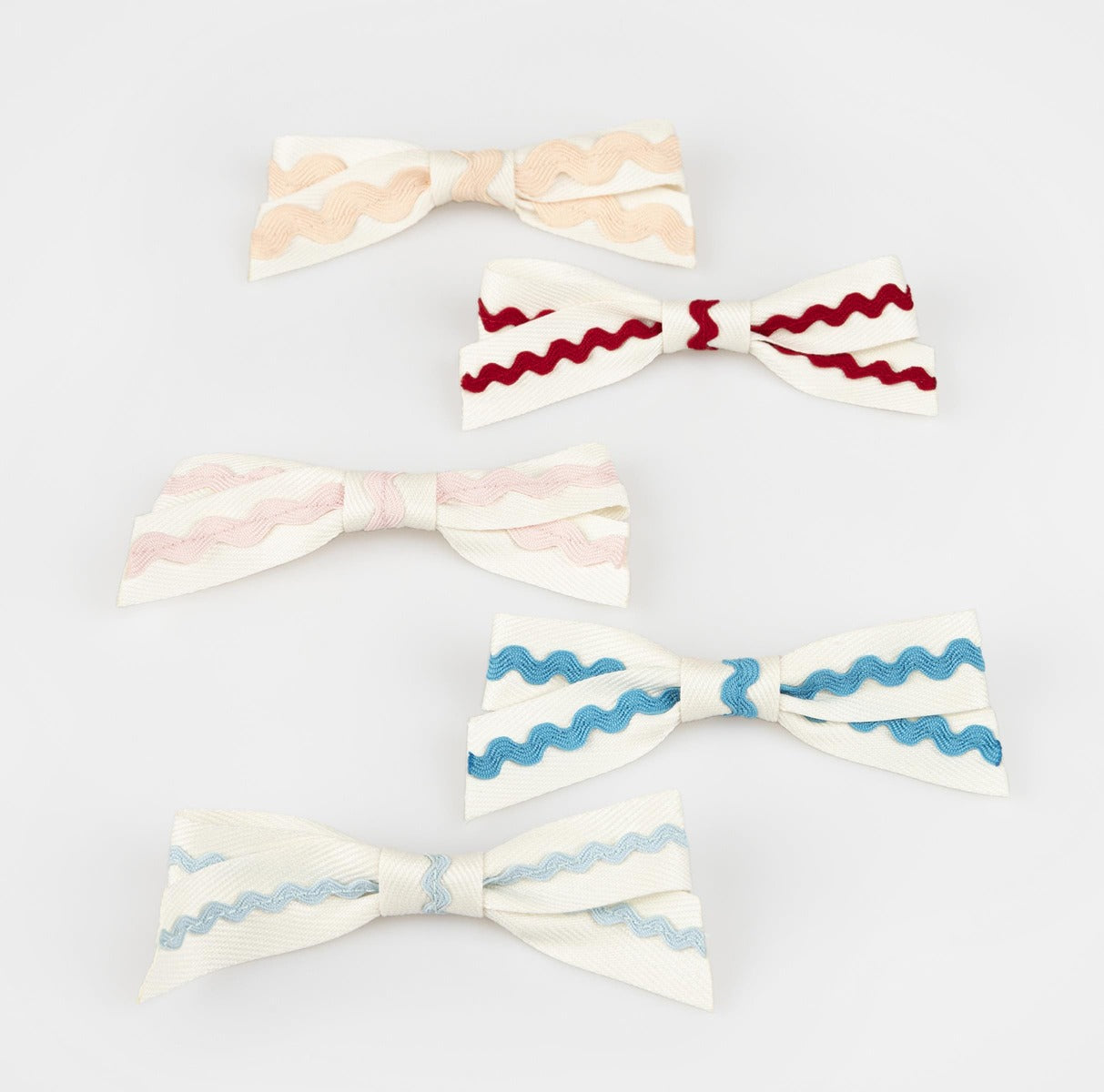 Meri Meri Ric Rac Bow Hair Clips