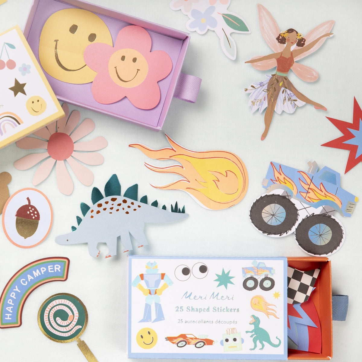 Meri Meri Shaped Toybox Icon Stickers