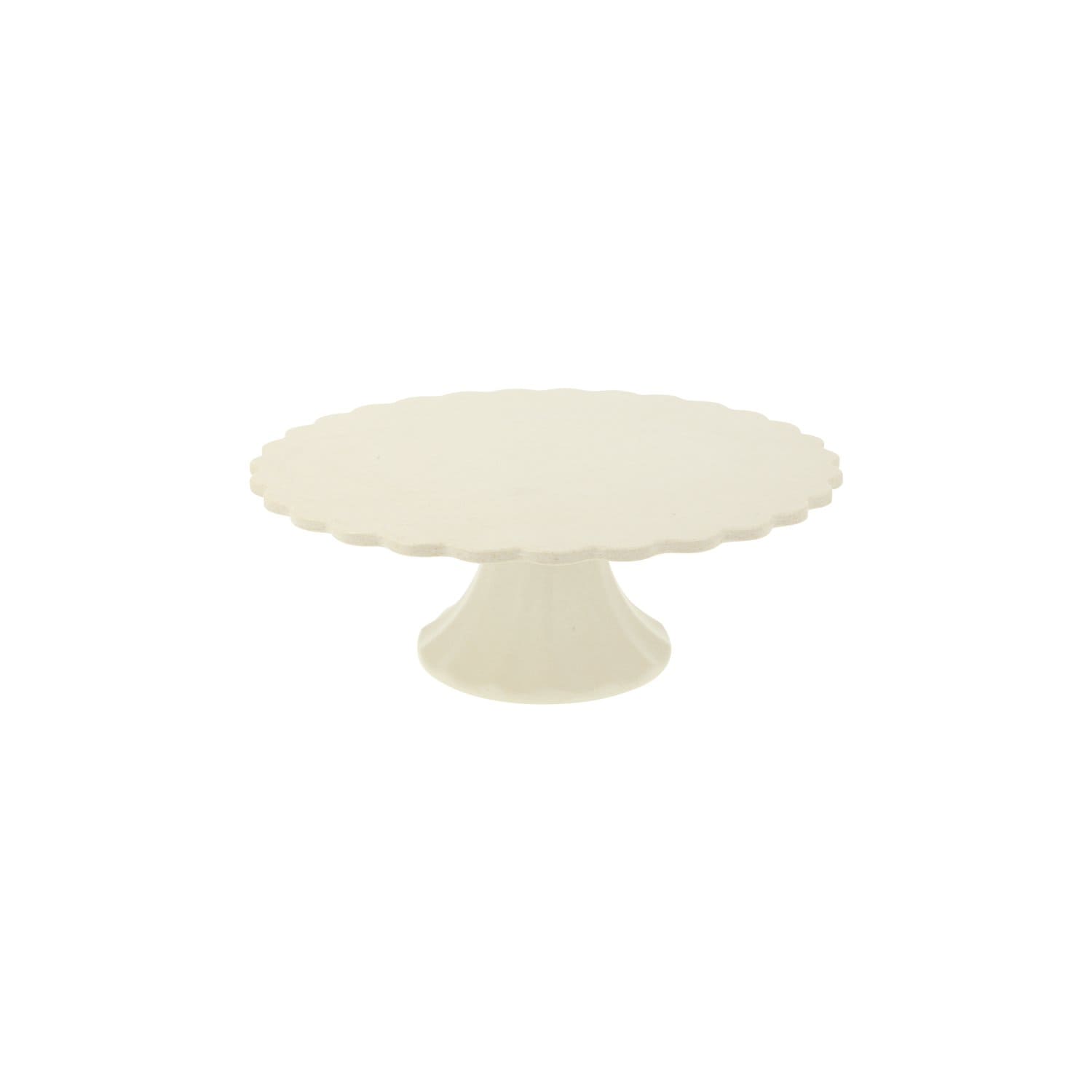 Meri Meri Small Cream Reusable Bamboo Cake Stand